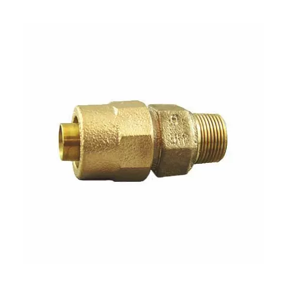 Adapter, 3/4"KITEC x MIP Lead Free Cast Brass