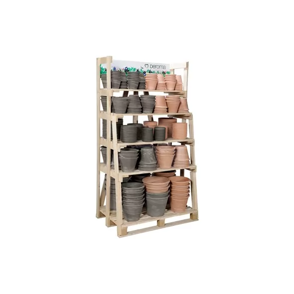 Deroma 284pc Vasum Duo Blush & Grafite Display