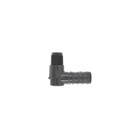 3/4" x 1/2" 90 Elbow PVC Insert x MPT | 1413-101