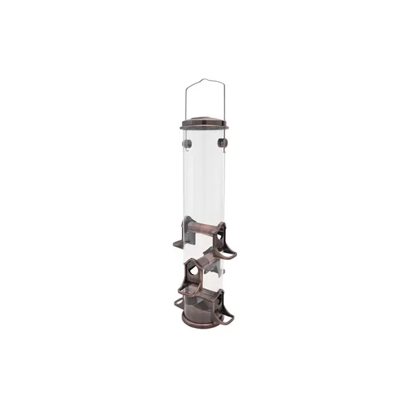 Perky Pet Jumbo Seed Bird Feeder Copper
