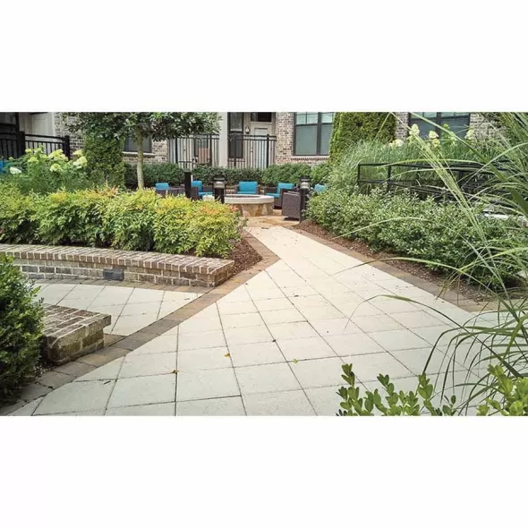 Paver Stone, 12" x 12" Square Gunsmoke CityStone | 27778_GUNS