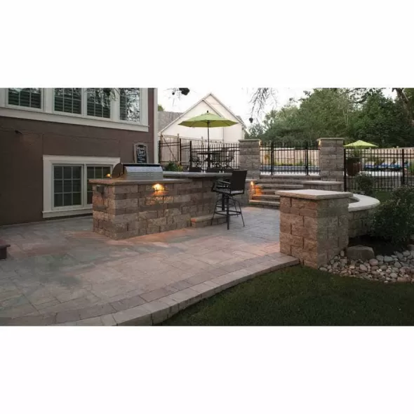 Paver Stone, 2.36" Platte River Blend 3-Piece Large Panorama Supra 60mm