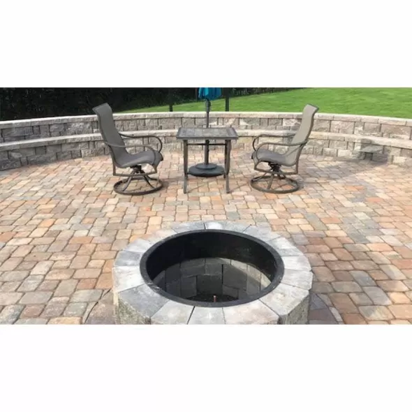 Paver Stone, 6" x 9" Rectangular Winter Blend Plaza Stone Heritage