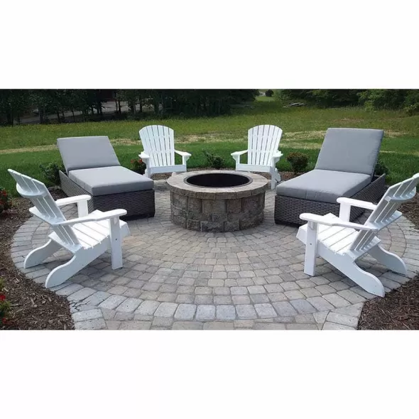 Paver Stone, 6" x 6" Square Winter Blend Plaza Stone Heritage