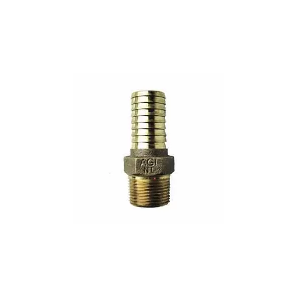American Granby Adapter, Cast Bronze Hexagonal Insert x MIP | AMGNLRBMA125