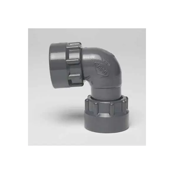 Sch. 40 Gray PVC Elbow 1 in. Swivel Manifold | 306-010