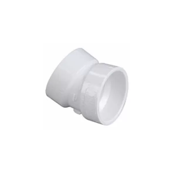 DWV-PVC 22-1/2 ELBOW SLIP 4"