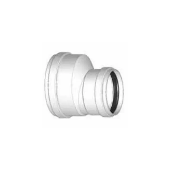 Increaser Coupling, 6" x 4"Gasketed PVC SDR-35 Eccentric