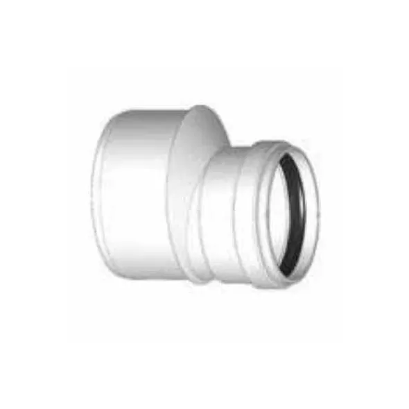 Increaser Bushing, 6" x 4"Spigot x Gasketed PVC SDR-35 Eccentric