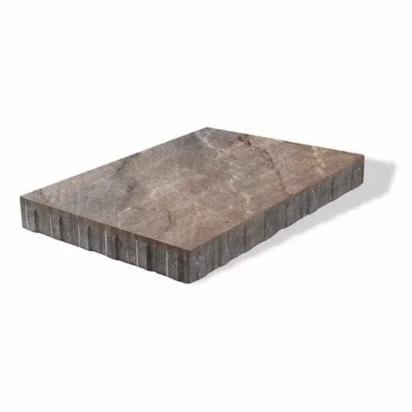 Paver, 21-1/4" X 35-1/2" X 2-3/8" Xl Rectangular Bavarian Blend Flagstone Beacon Hill Enduracolor |  0261362128023-0