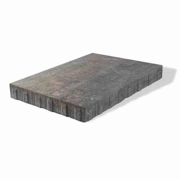 Paver, 2-3/8" Alpine Gray 3-Piece Random Bundle Beacon Hill EnduraColor