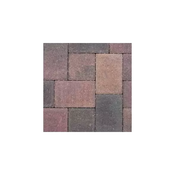 Paver Circle Center Pack, Autumn Blend Traditional Cobble Series Circle