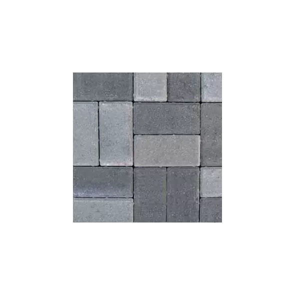 Borgert Products Paver Stone, 4" x 8" Rectangular Interlocking Holland Stone | 4HS05