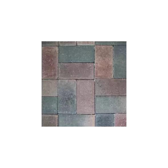 Borgert Products Paver Stone, 4" x 8" Rectangular Interlocking Holland Stone | 4HS40