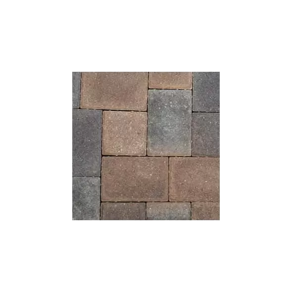 Paver Stone, 3" x 6" Half Square Iron Range Traditional Cobble Series | 4MC45