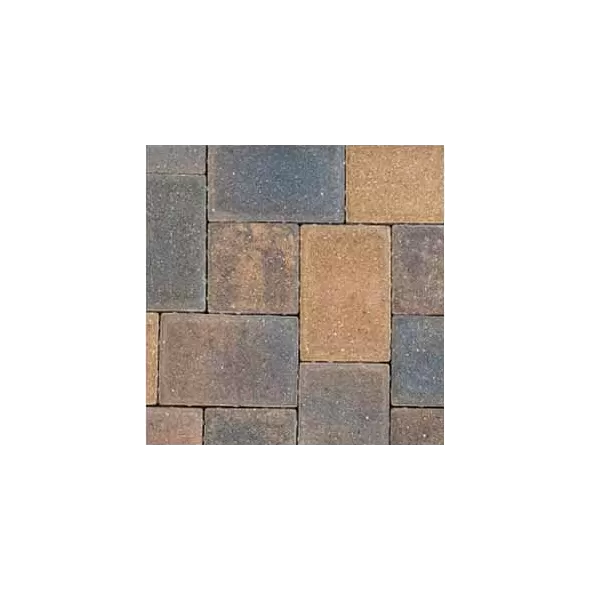 Paver Stone, 4" x 6" 3-Quarter Minnesota River Traditional Cobble Series Circle