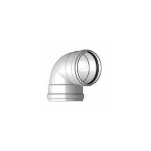 Sewer Elbow, 12"Gasketed PVC G Series SDR-35 90 Degrees 1/4 Bend
