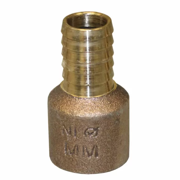Adapter, 3/4"FIP x Insert Lead Free Bronze