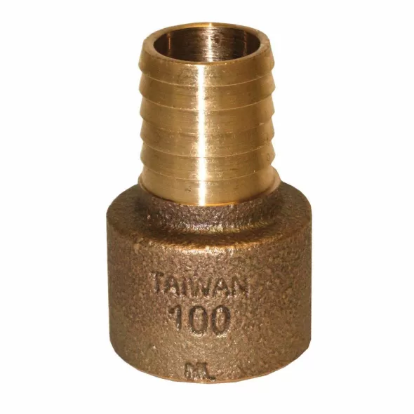 Adapter, 1"FIP x Insert Lead Free Bronze