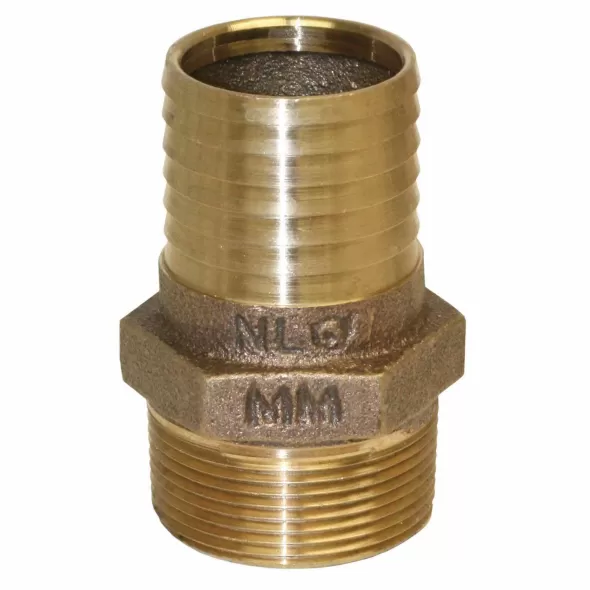 Adapter, 1-1/2"MIP x Insert Lead Free Bronze