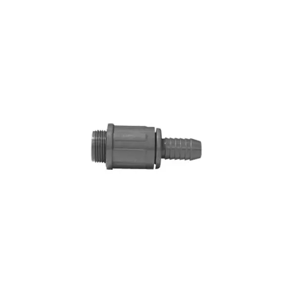 Gray PVC Adapter 3/4 in. Insert x Male Value Connector | 1335007