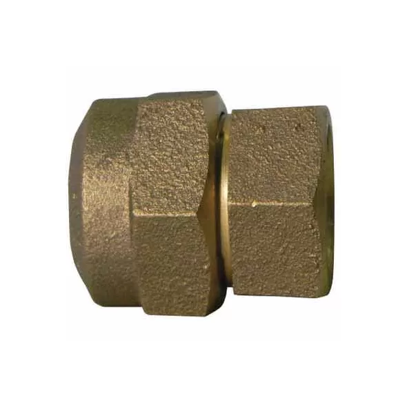 Straight Adapter, 3/4"Type Q CTS Compression x FNPT Brass 74754Q Series Hexagonal