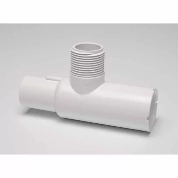 Sch. 40 PVC Tee 1" x 1" x 3/4" Snap x Spigot x MIPT | 475131