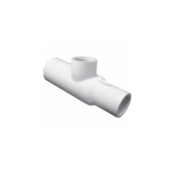 1" Tee PVC Sch. 40 Spigot x Slip x FPT | 1376-010