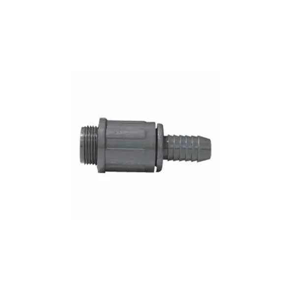Gray PVC Adapter 3/4 in. Insert x Male Value Connector | 1335007
