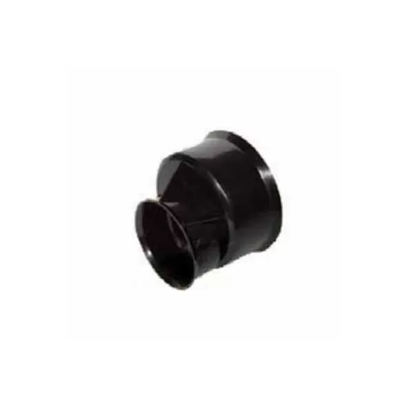Reducing Coupler, 8" x 4"Bell Black HDPE Watertight Dual Wall Injection Molded