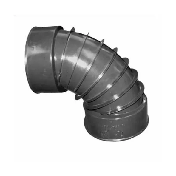 ADS Elbow, Snap Black HDPE 90° Single Wall | 0390AA