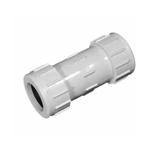 PVC Compression Coupling 1-1/2" Compression Ends | CPC-1500
