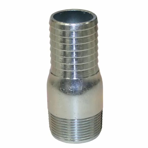 Adapter, 1-1/4"Insert x MNPT  Zinc-Plated Steel