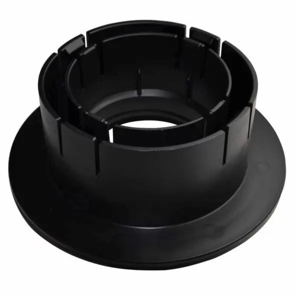 NDS Locking Outlet, Black Styrene Universal | 1243