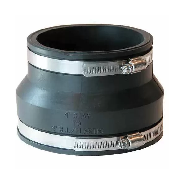 4 in. Clay x PVC Black 1002 Series | 100244