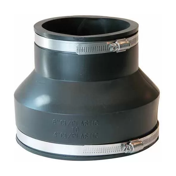 PVC Reducing Coupling 6 in. x 4 in. 1056 Series Flexible | 105664