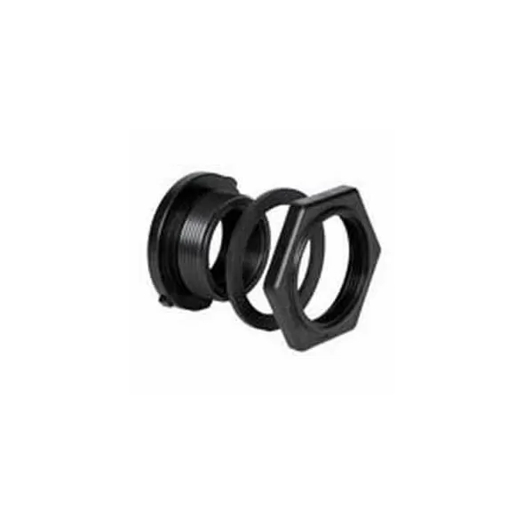Polypropylene Bulkhead Fitting 2 in. FNPT Double | 60405