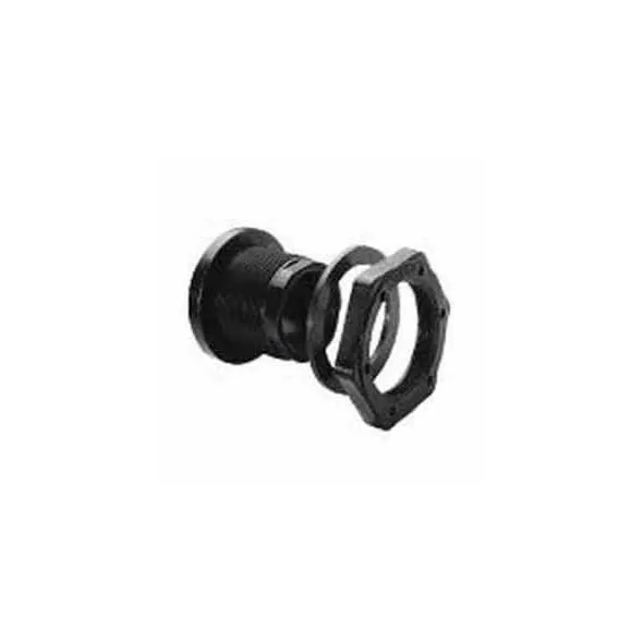 Polypropylene Bulkhead Fitting 3 in. FNPT Double | 62299