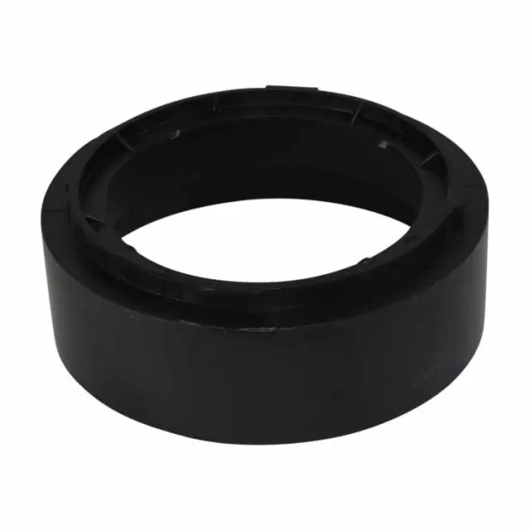 Outlet Adapter, 8" Black Styrene Schedule 40 Universal