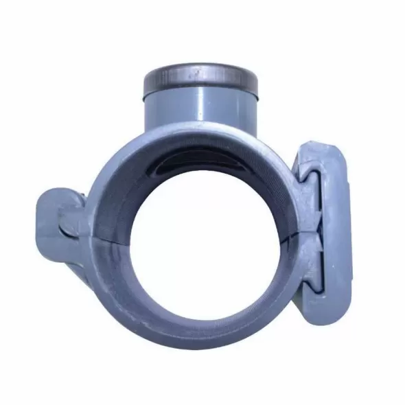 Gray PVC Saddle 1-1/2 in. Compression x FIPT 41FS Series Rigid | 443015