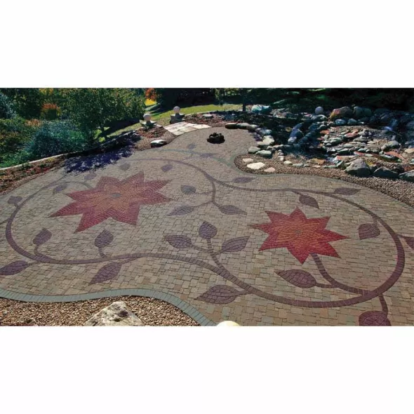 Pavestone Paver Stone, 2.36" Winter Blend Combo Vintage Stone | 291T87