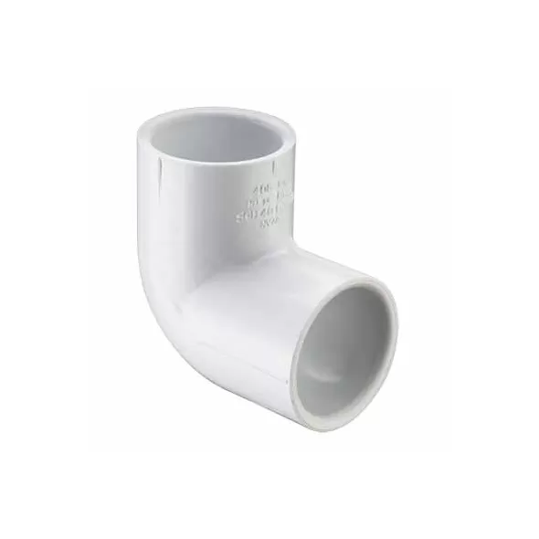 Sch. 40 PVC Reducing Elbow 1 in. x 3/4 in. Socket x SR FIPT Reduction Special Reinforced | 407131SR