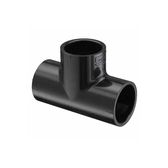 Sch. 40 Black PVC Tee 1-1/2" Socket | 401015B