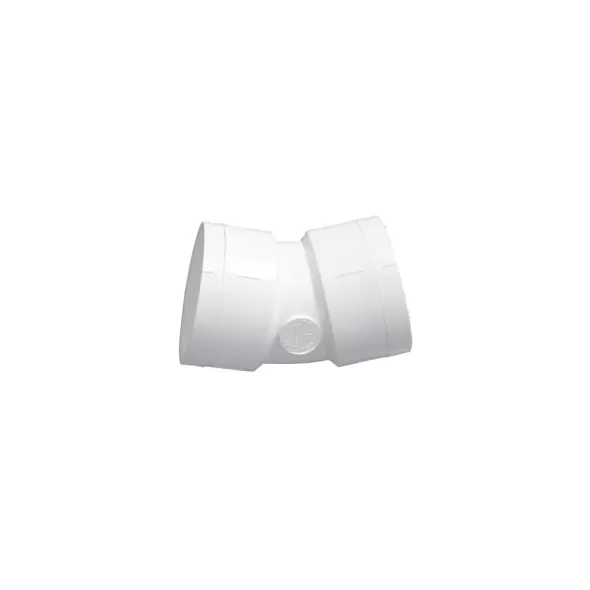 6" 22-1/2 Elbow PVC Sch. 40 Slip | 465-060