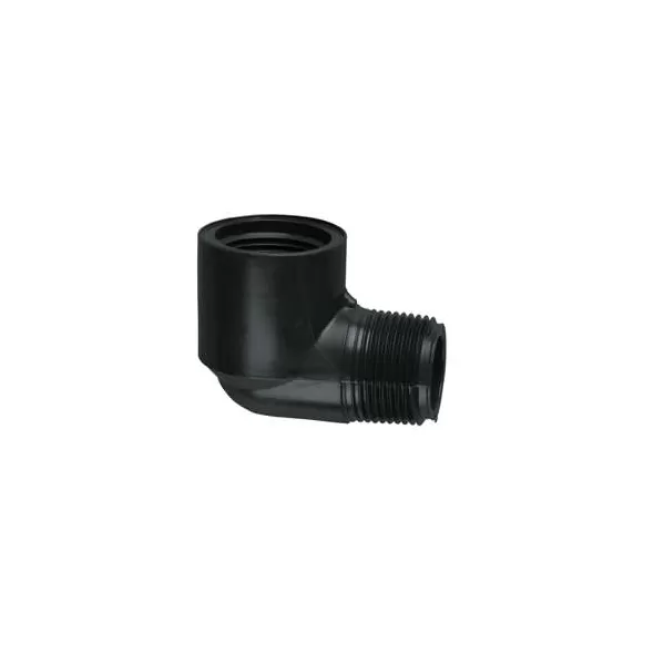 Street Elbow, Mpt X Fpt Black Poly Schedule 40 90° | M412005