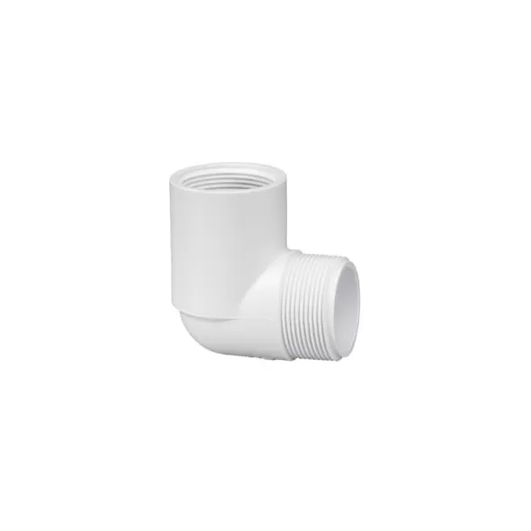1/2" 90 Street Elbow PVC Sch. 40 MPT x FPT | 412-005
