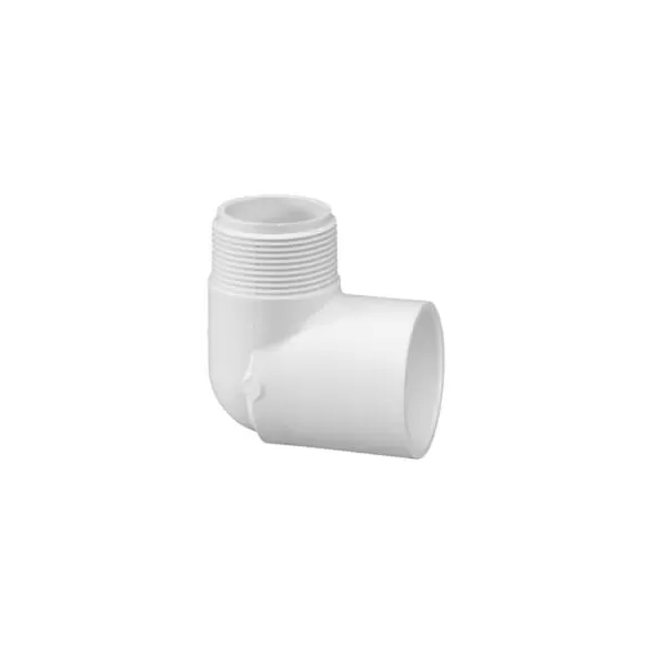 1" 90 Street Elbow PVC Sch. 40 MPT x Slip | 410-010
