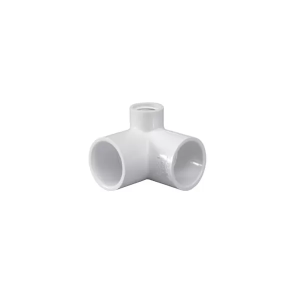 1" x 1" x 1/2" 90 Side Outlet Elbow PVC Sch. 40 Slip x FPT | 414-130