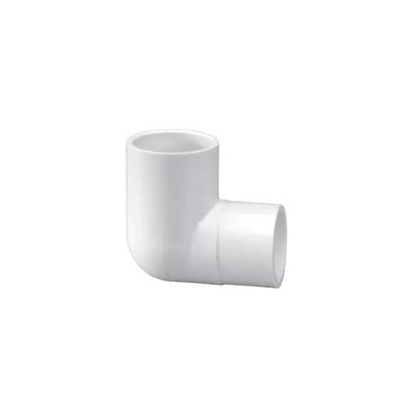 2-1/2" 90 Street Elbow PVC Sch. 40 Spigot x Slip | 409-025