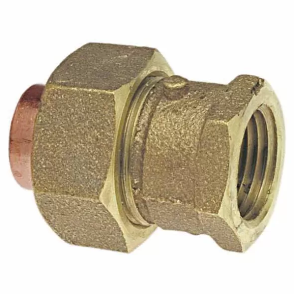 Union, 3/4"Solder Cup x FNPT Bronze 733-3 Series